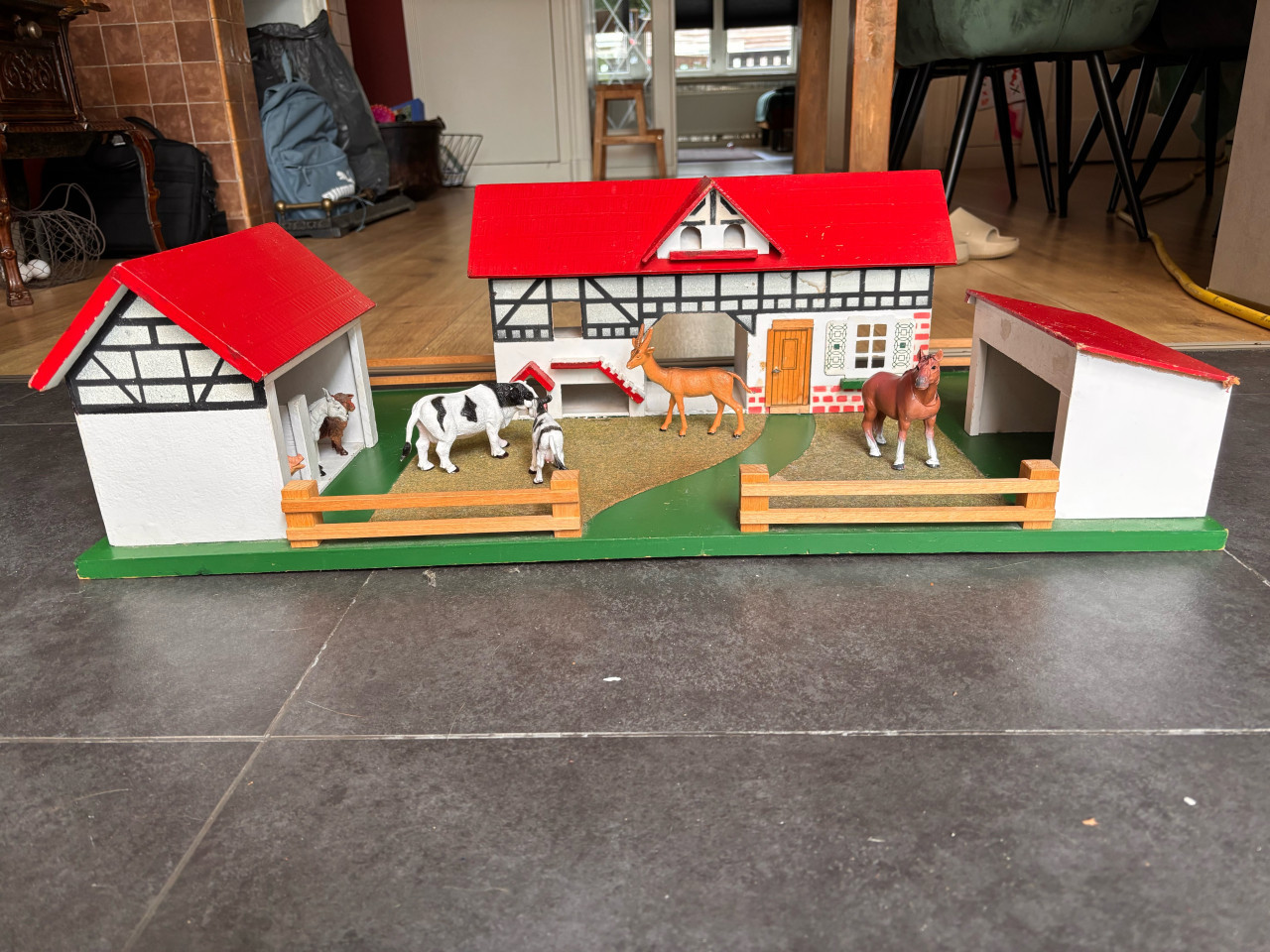 Stal met dieren