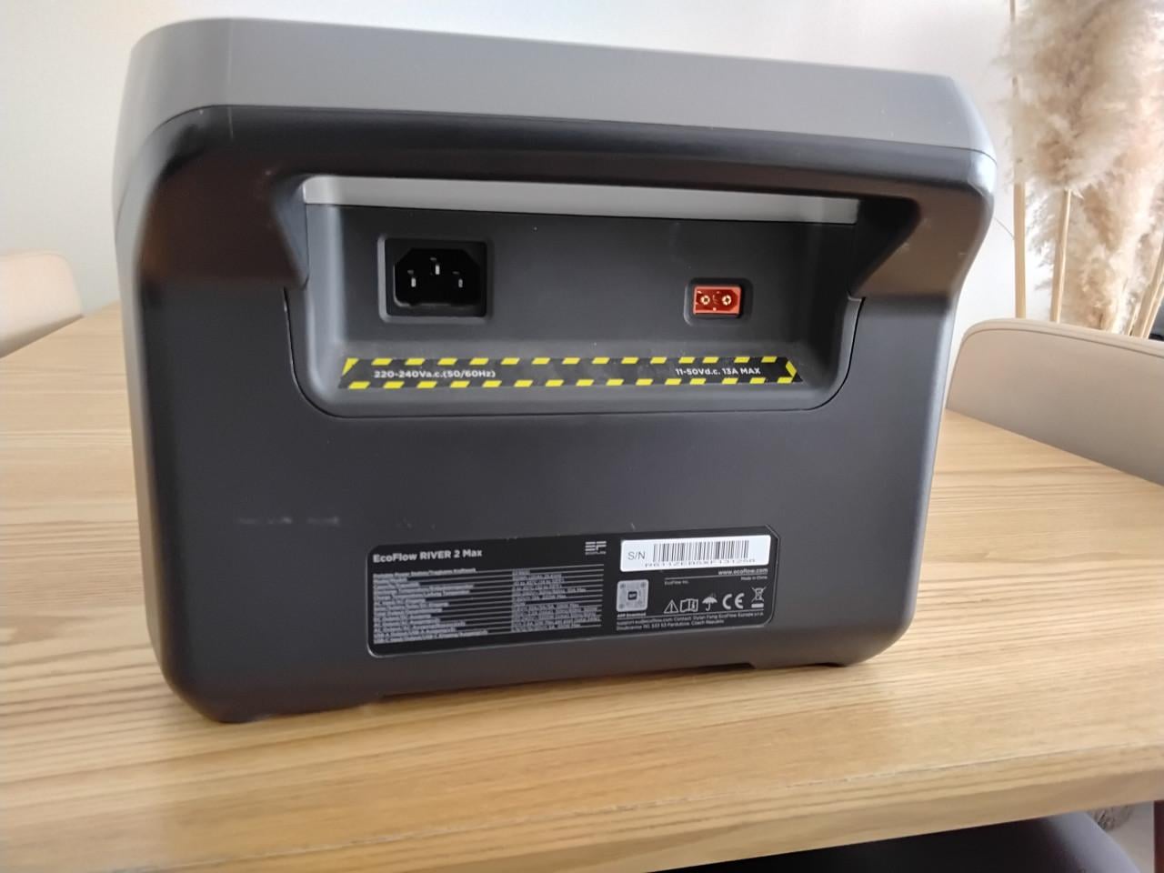 Ecoflow powerstation en zonnepaneel