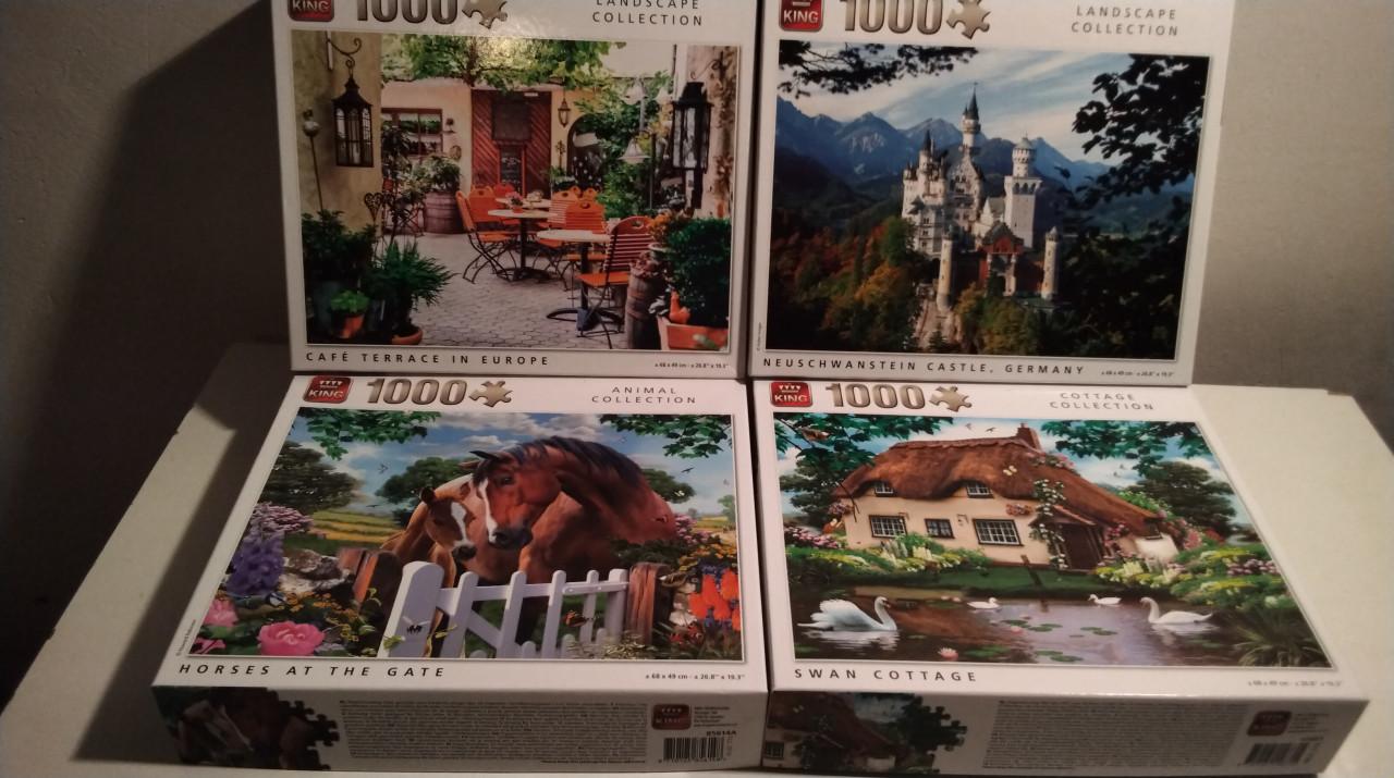 Legpuzzels 1000 stukjes
