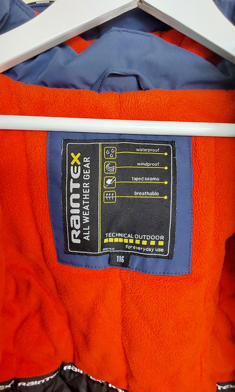 C&A jas met capuchon in maat 116 waterdicht, winddicht, getapete naden