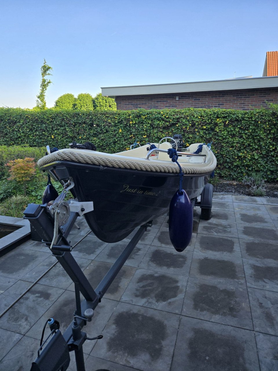Sloep incl. trailer (Wiedesloep 435)