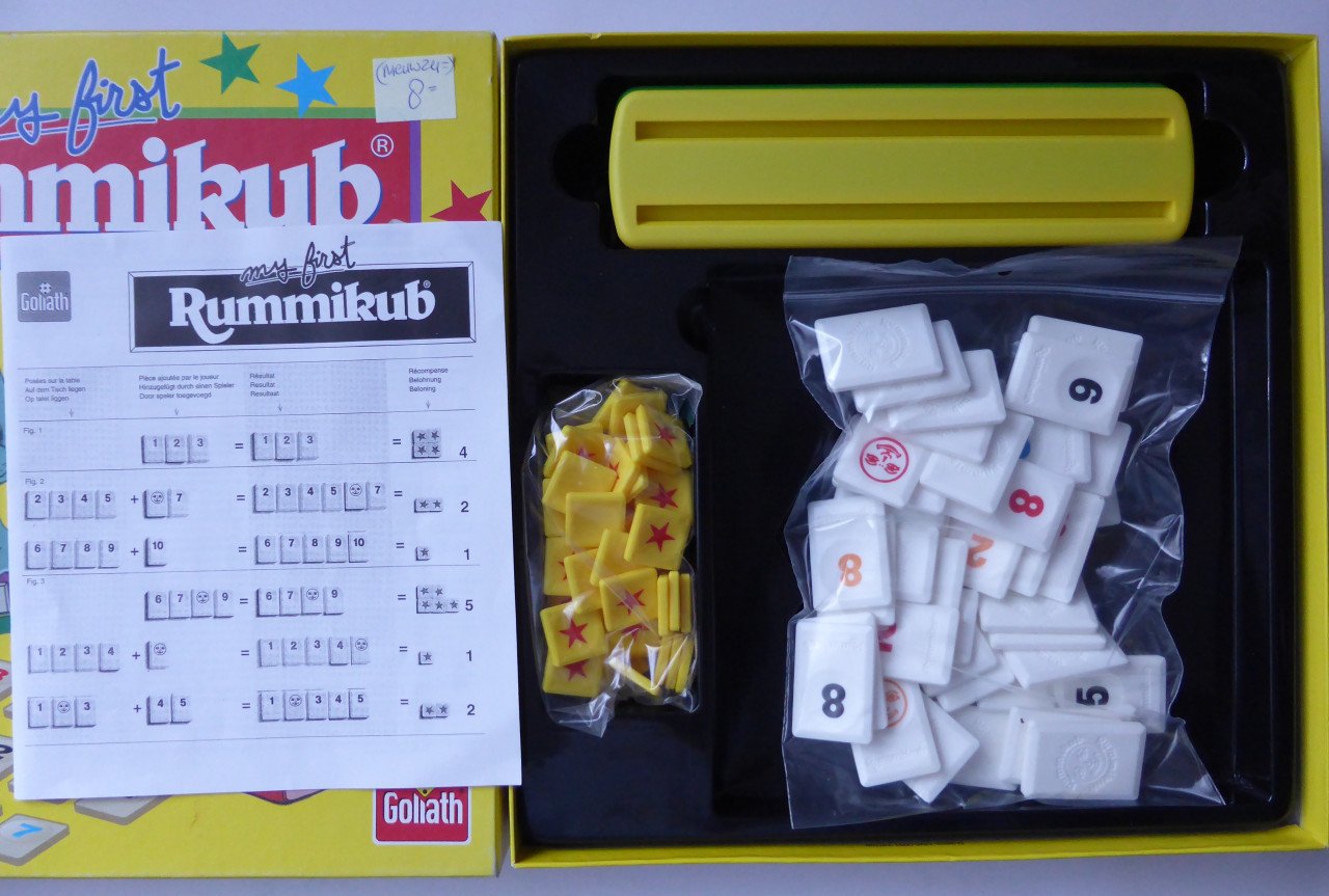 My first Rummikub 4 jr e.o.