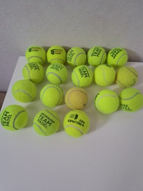 18 tennisballen
