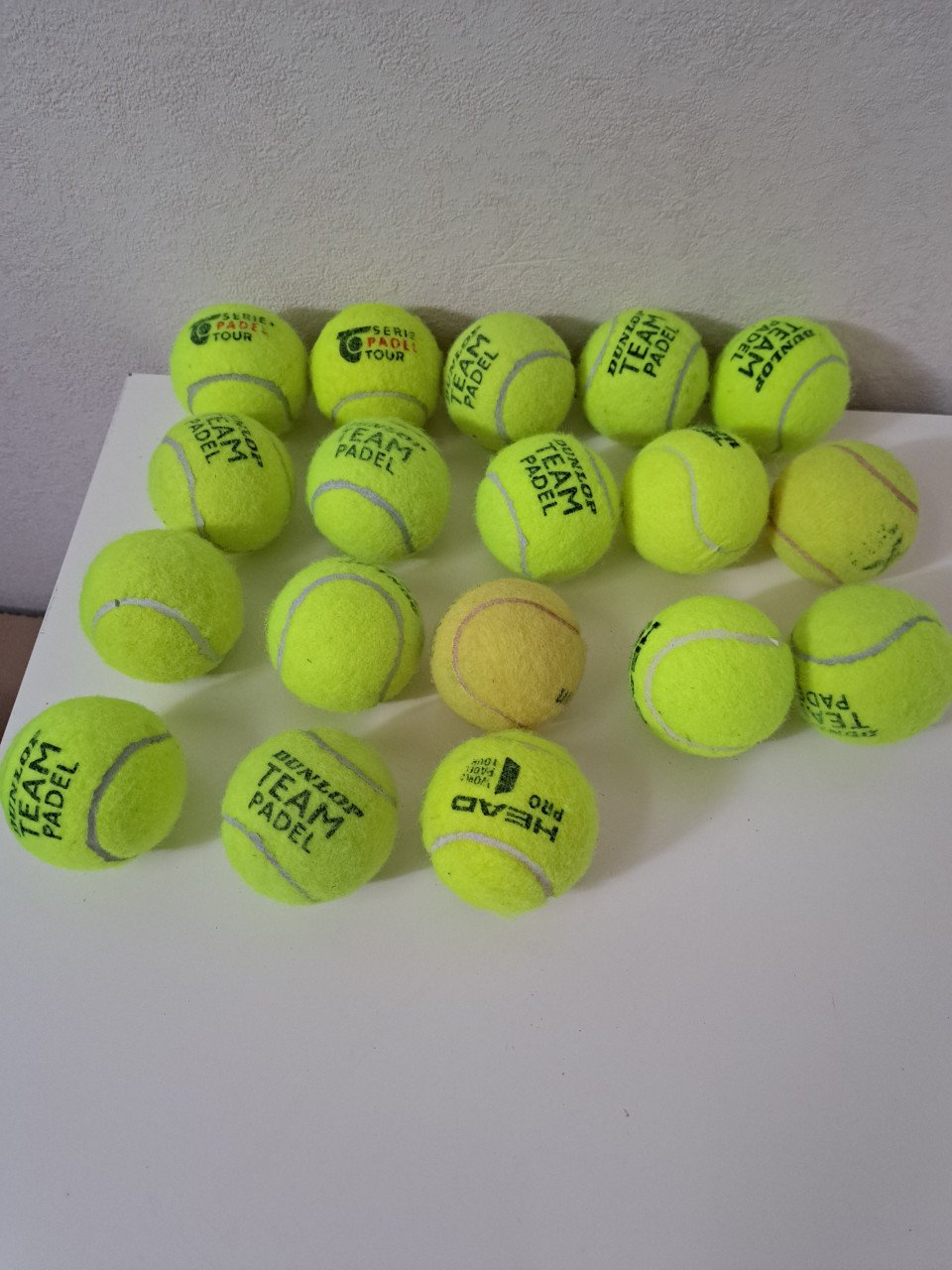 18 tennisballen