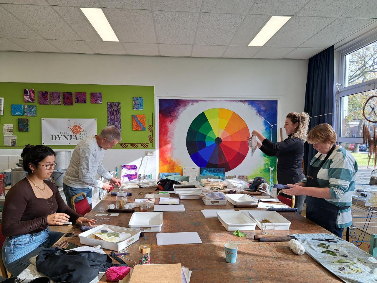 Workshop Ecoprinten in Zeeland