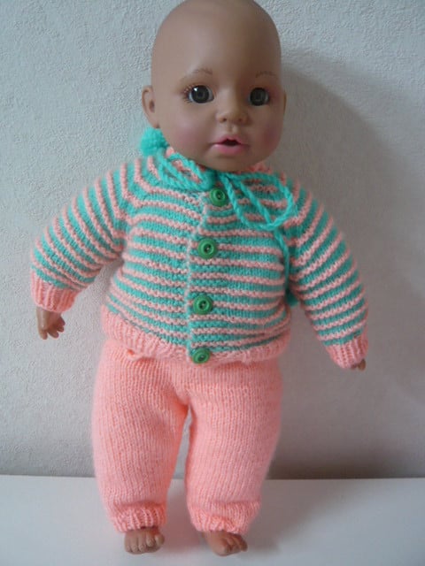 NIEUWE BABYPOP MET ZACHT LIJF 40 CM