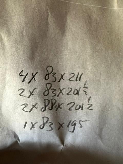 Diverse paneeldeuren