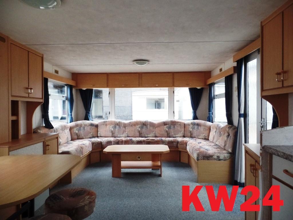 Spiegelchalets en caravans met gespiegelde indeling te koop