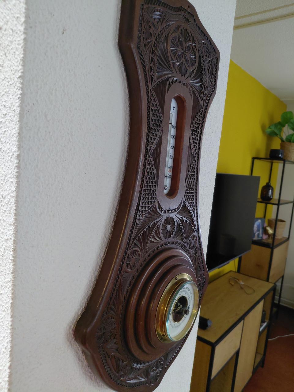 Aneriod Weerstation hout