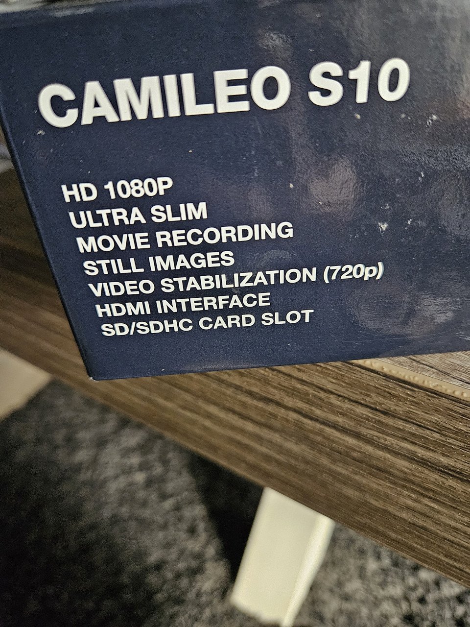 Zgan Toshiba Camileo S10 beeld en videocamera in zeer goede staat