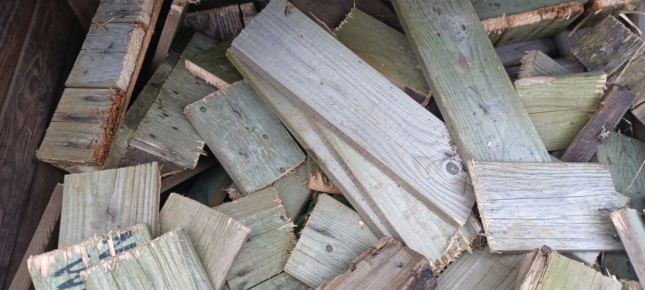 Haardhout resthout 3x