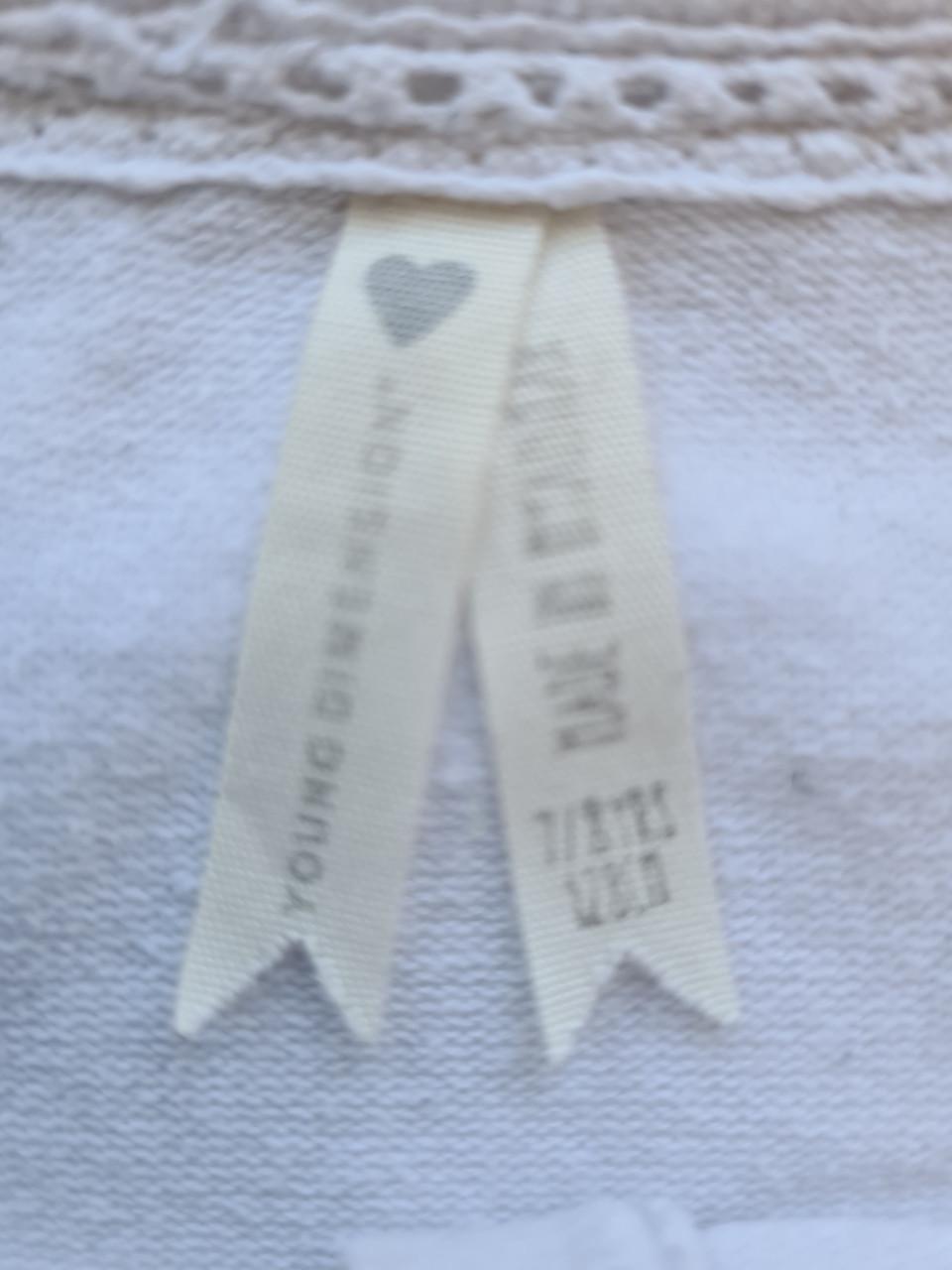 Young Dimension wit vestje  Maat 122-128