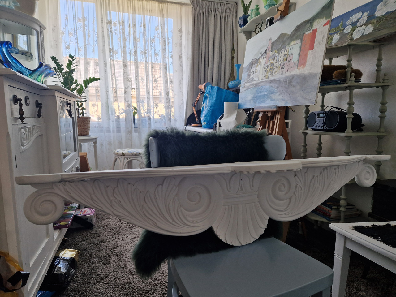 Mooie brocante plank