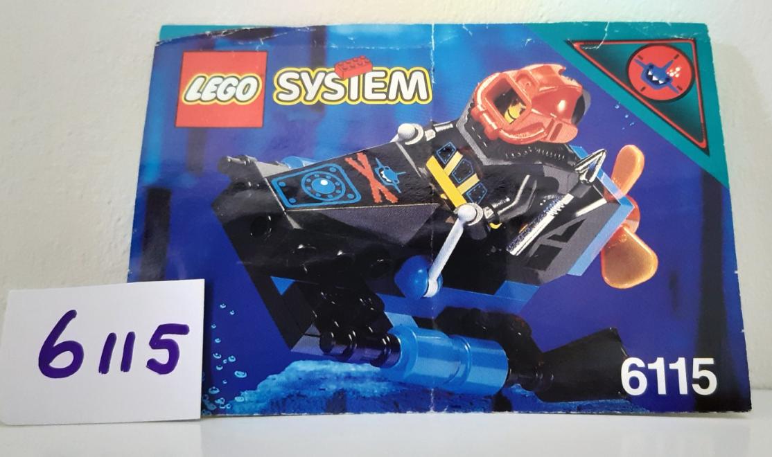 Lego Aquazone 6115 : Aquasharks, haaienscout