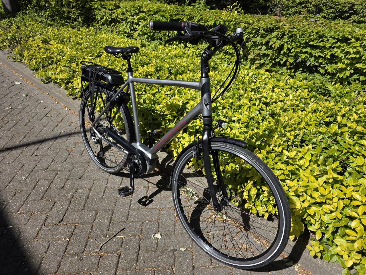 Keurig nette Koga elektrische heren fiets met Bosch middenmotor