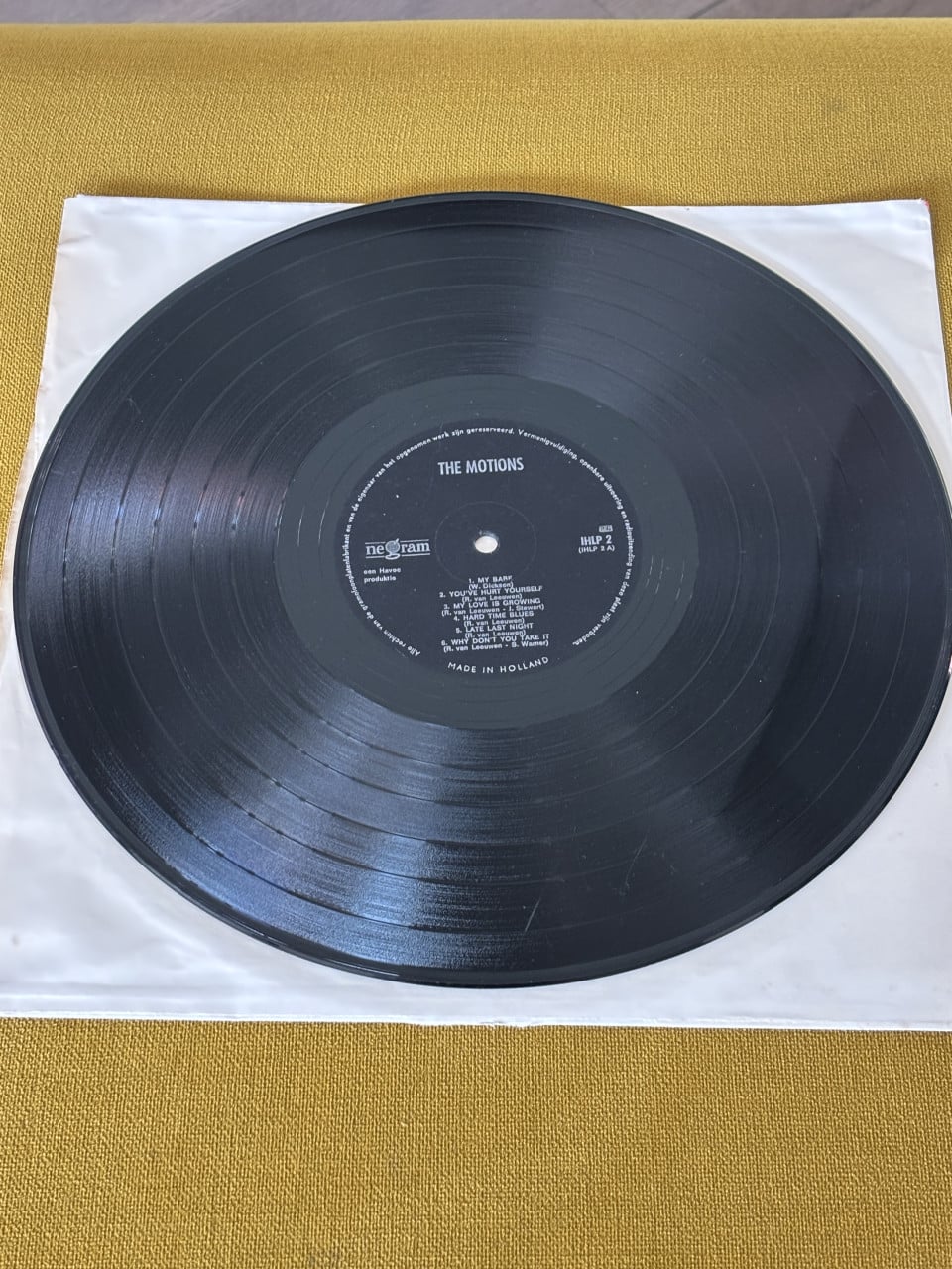 The Motions - Introduction To The Motions (LP, Mono)