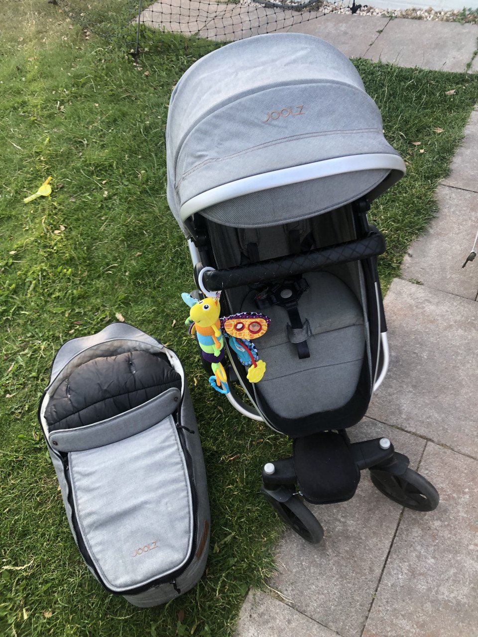 Joolz kinderwagen reiswieg en meerijdplankje