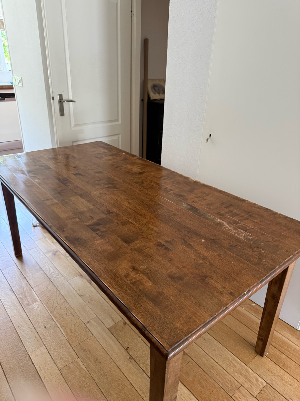 Houten tafel 180 x 90 (eettafel)