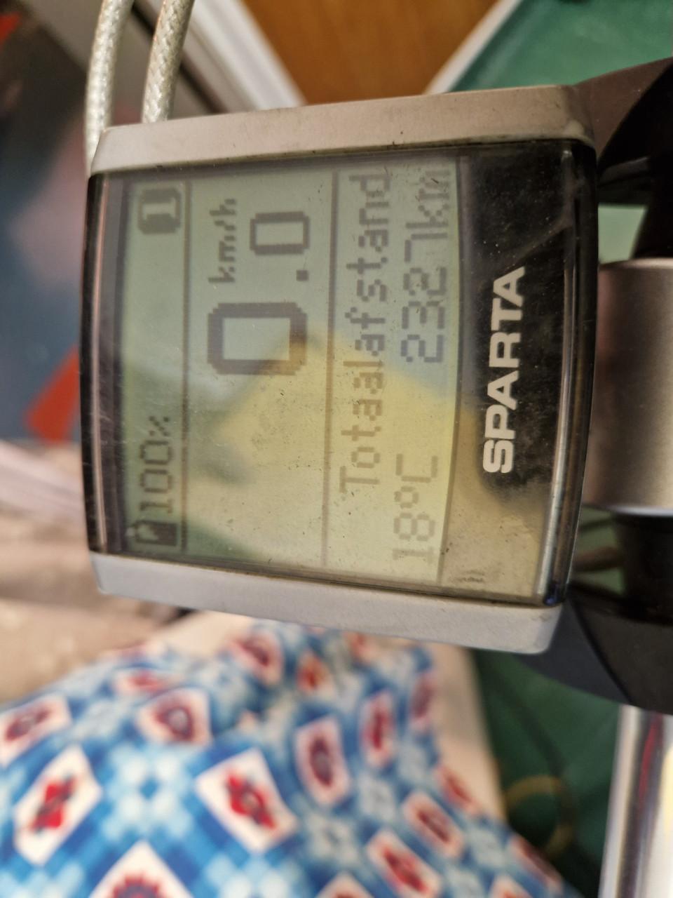 Sparta elektrische damesfiets z.g.a.n