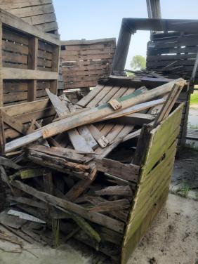 Gratis kisten en pallets