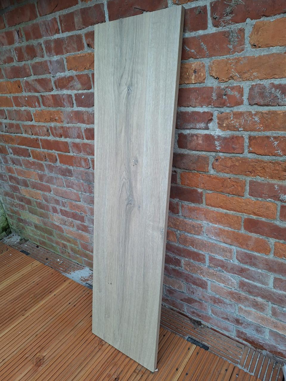 Meubelpaneel naturel eiken ABS 112x30 cm 18 mm