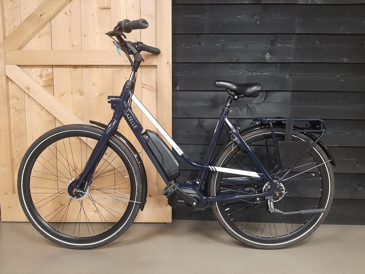 Zo goed als nieuwe Gazelle City Go met 400Wh accu