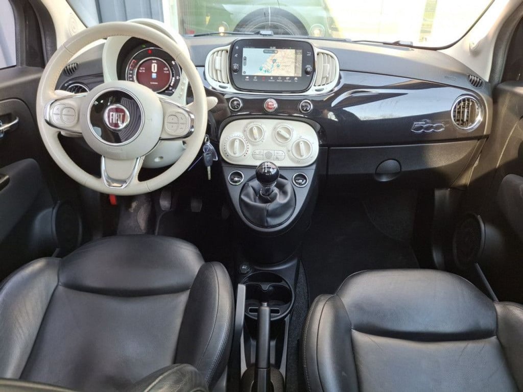 Fiat 500 1.2 lounge airco | cruise | pano | leder