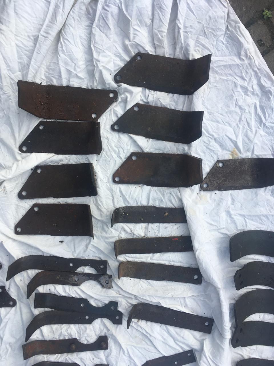 Diverse freesmessen voor een tuinfrees verschillende modellen zowel