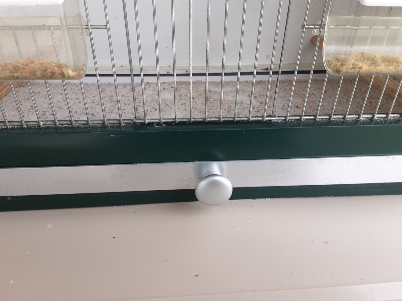 Houten vogelkooi