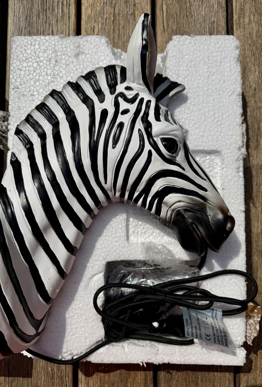 Wandlamp Zebra Light & Living (nieuw in doos)