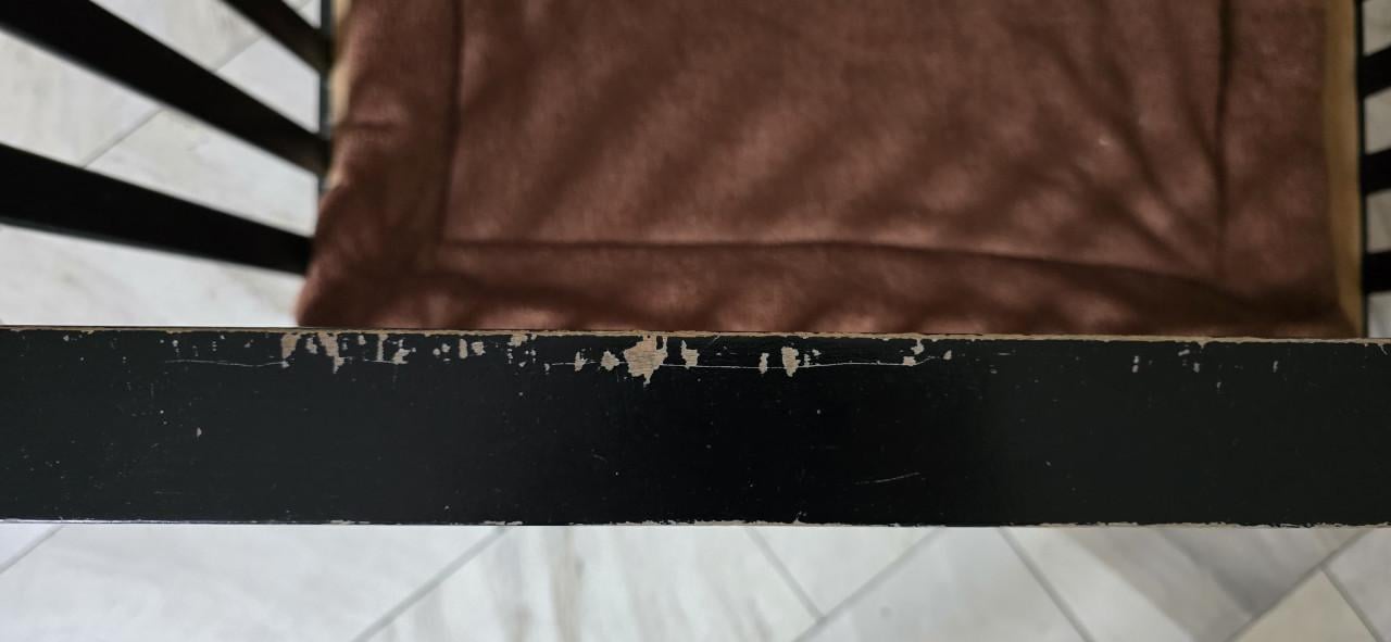 TWF Box Lieke zwart in hoogte verstelbaar inclusief boxlade 3 boxkleden