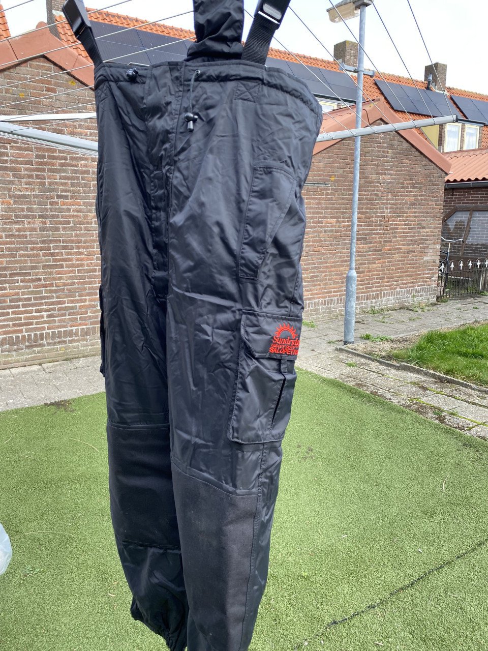 Visspullen en kleding m/l voor op zee