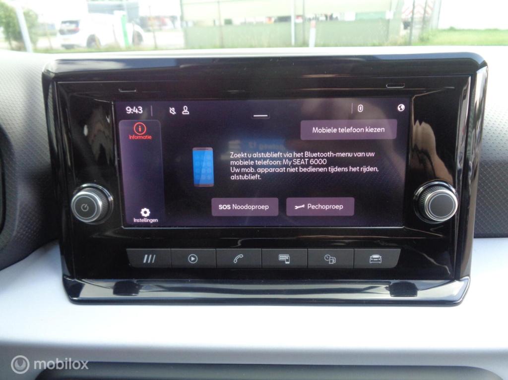 Seat Ibiza 1.0 mpi style/airco/apple carplay android auto/lm velgen/pdc/cru