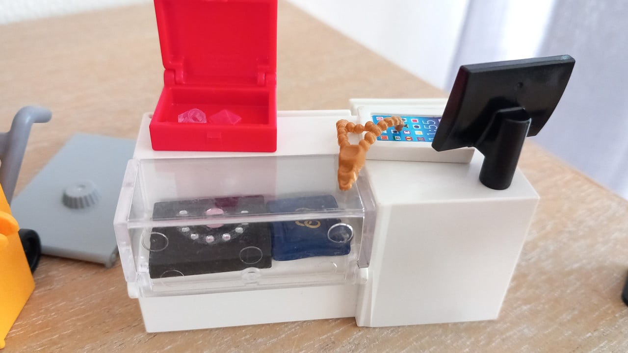 Playmobil overval juwelier met politie en kluis set 9007