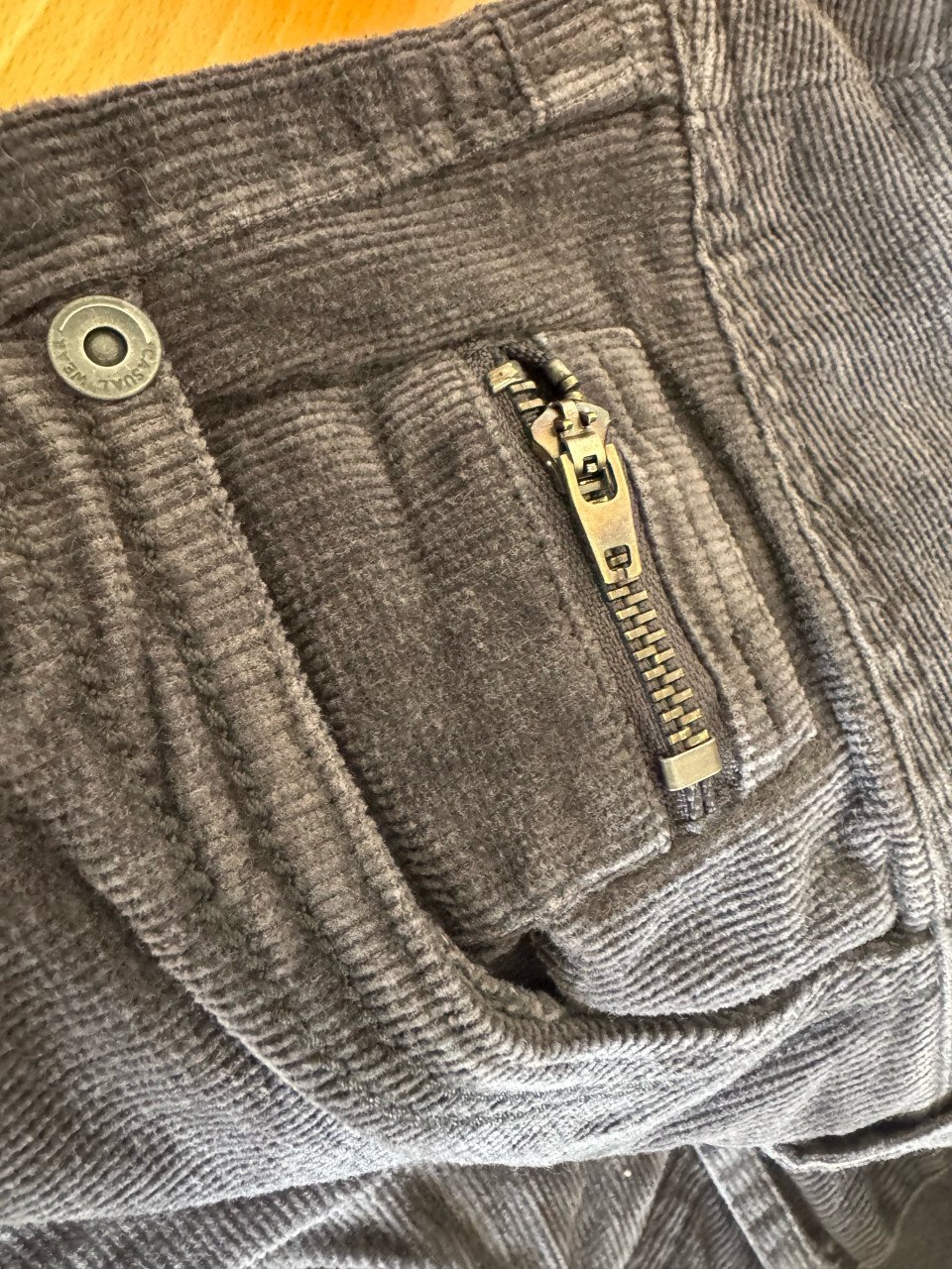 Vintage Miss Etam Corduroy Broek, maat 44