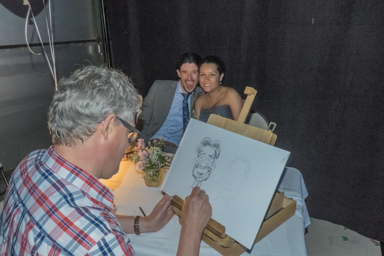 Leuk voor uw feest: laat karikaturen tekenen!