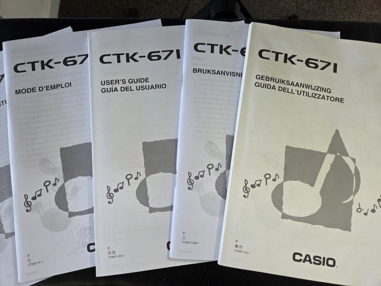 Casio CTK 671 keyboard