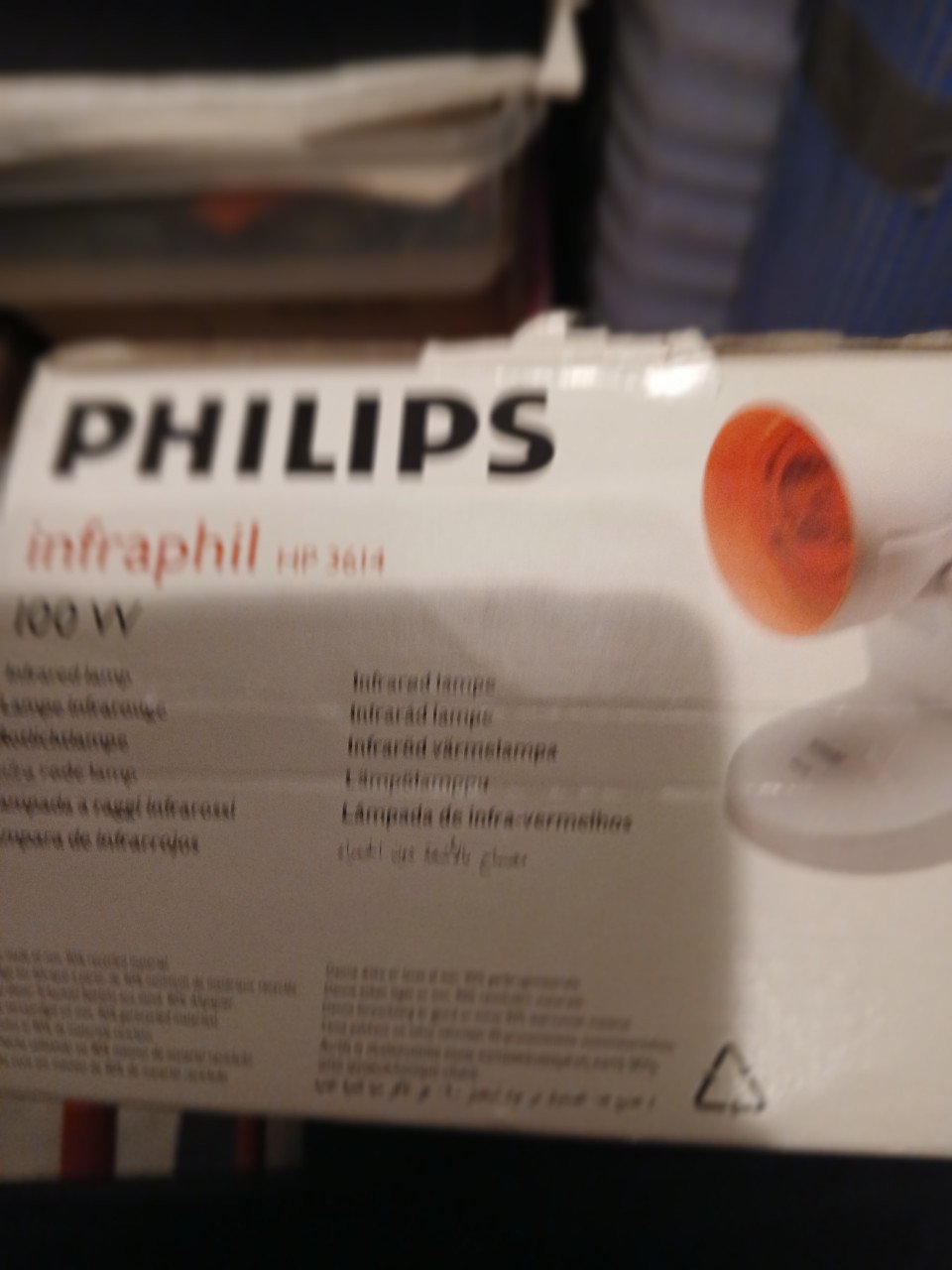 Infaroodlamp philips als nieuw