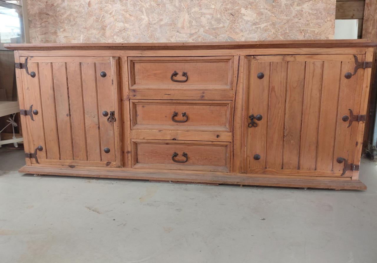 Massief houten dressoir