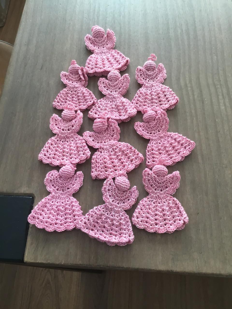Gehaakte kerst engeltjes