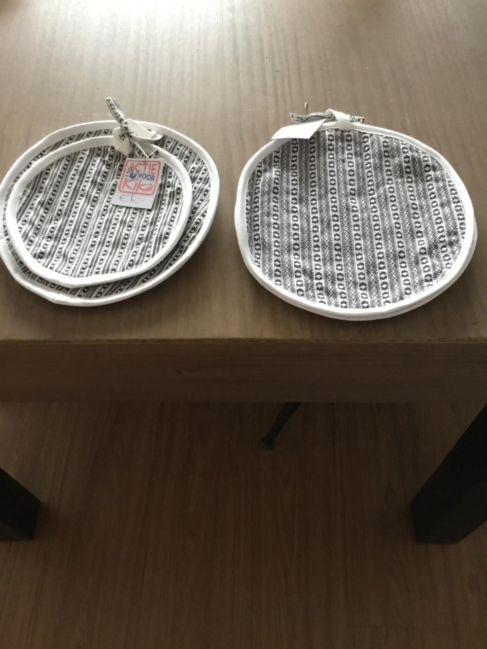 Pannenlappen van Zeeuwse stof