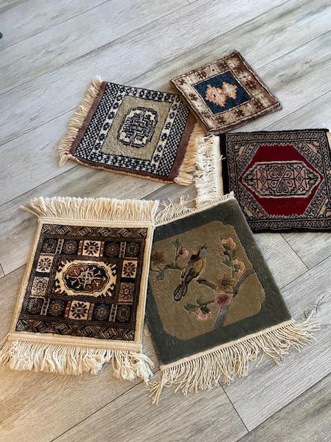 Decoratie Mini Perzisch tapijtjes
