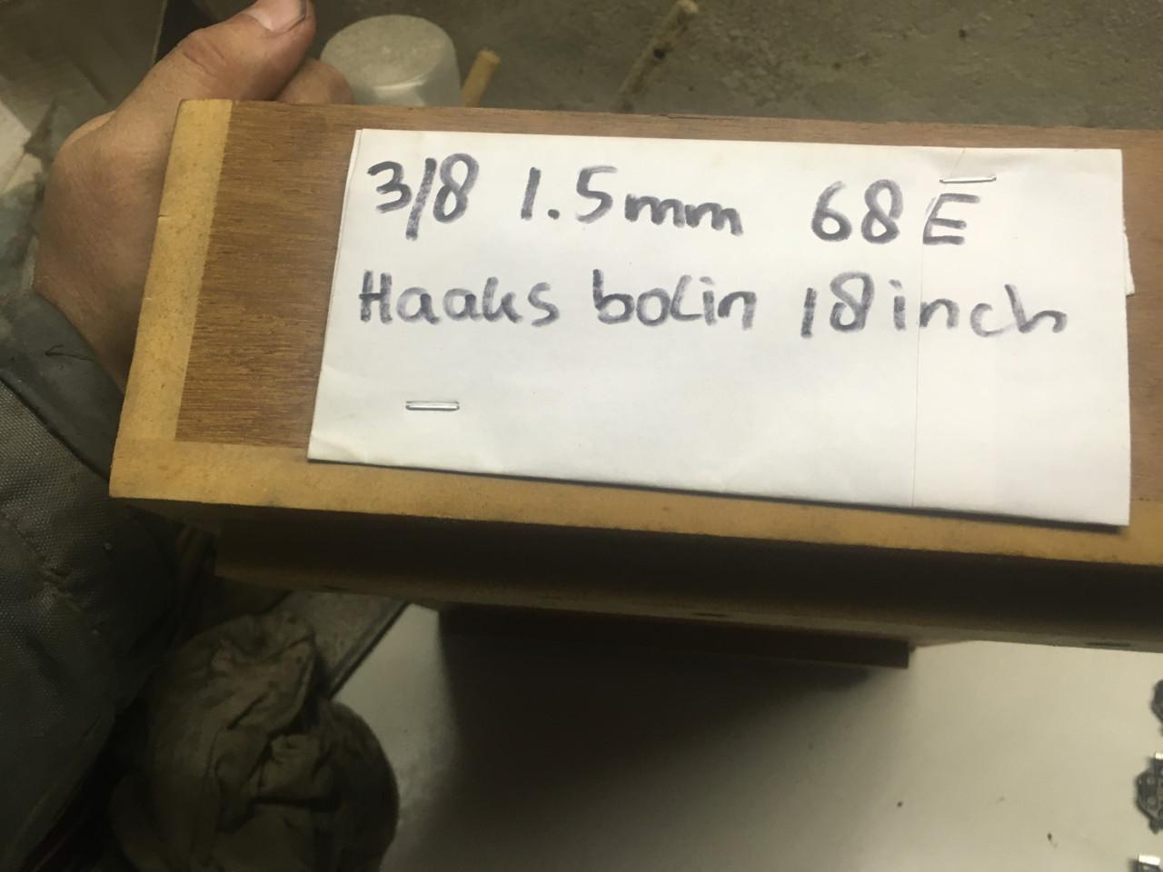 5x zaagketting voor kettingzaag 18 inch dolmar husqvarna etc. zo goed als