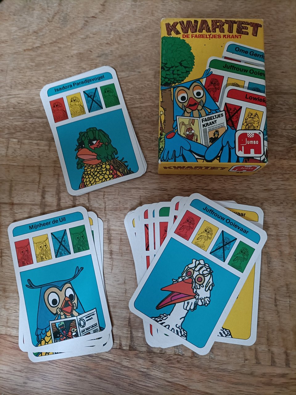 Fabeltjeskrant kwartet (compleet)