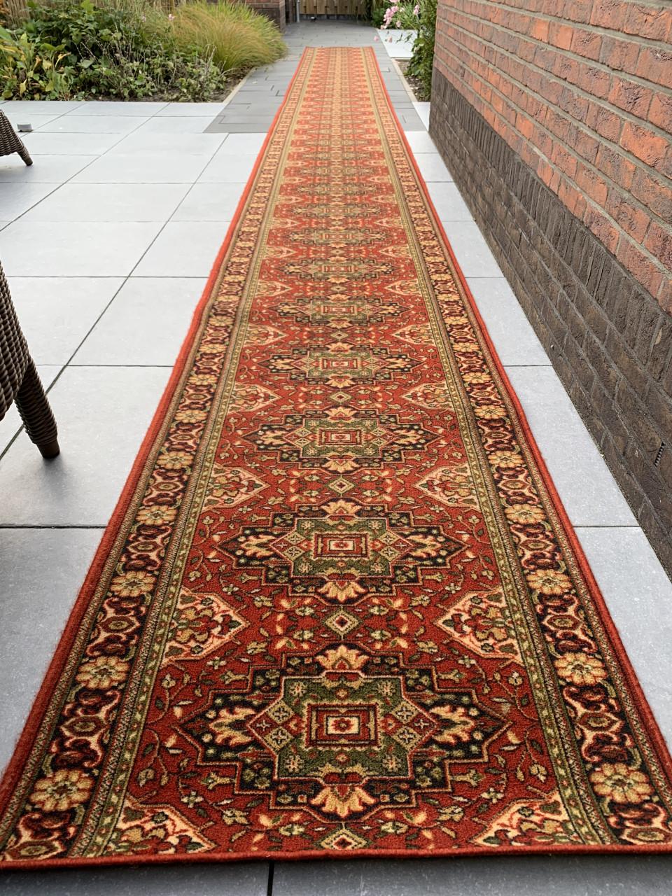 ❣️Schitterende Sfeervolle Nieuwe 930 cm Lange Vintage Loper✨