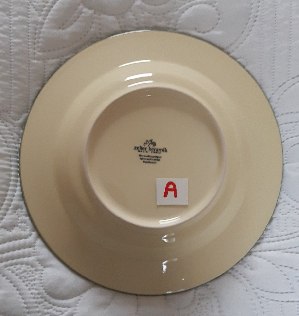 Kip & Haan servies: diep bord, 2 stuks