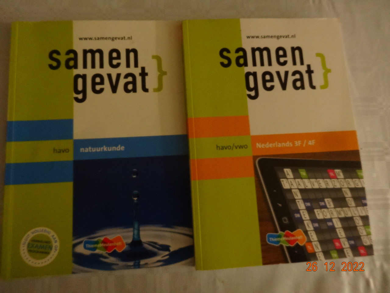 ZGAN HAVO/VWO school boeken, bieden per stuk