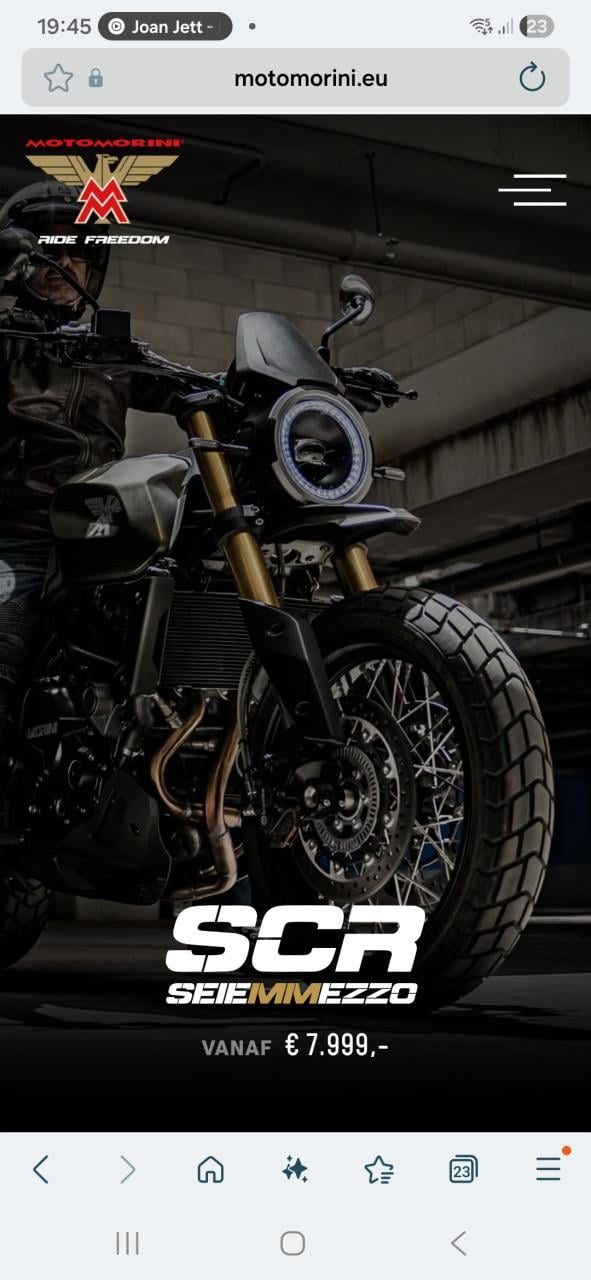 Moto Morini Seiemezzo Scrambler 2024