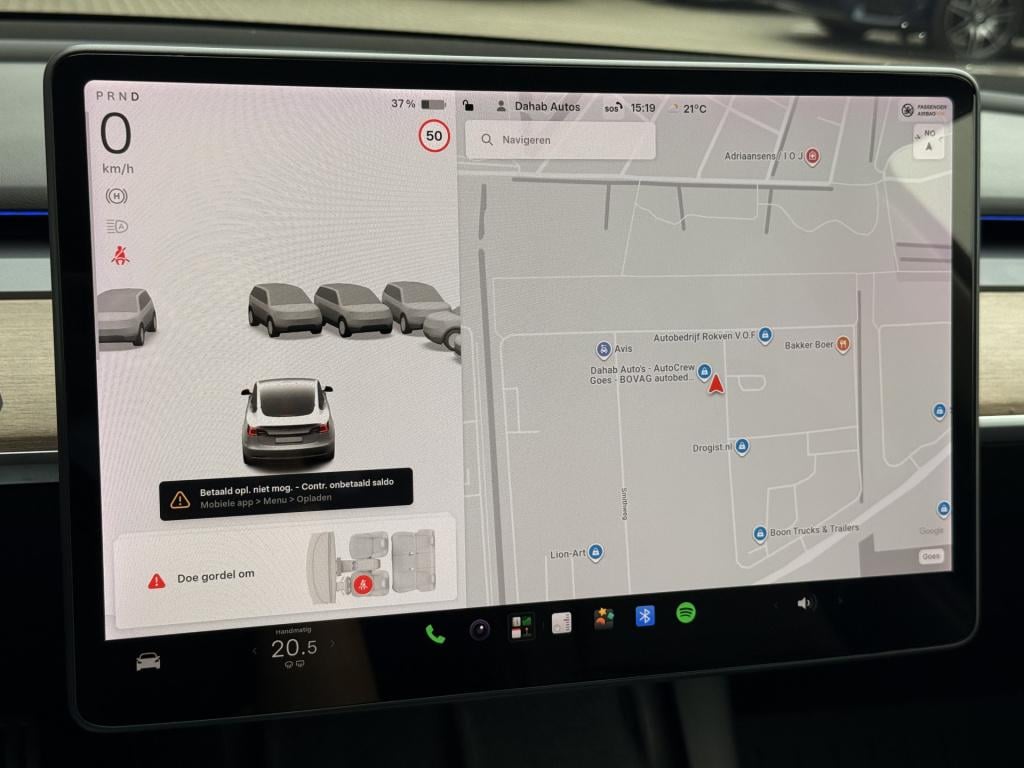 Tesla Model 3 long range awd dual motor 75 kwh | acc | panoramadak | stoelv