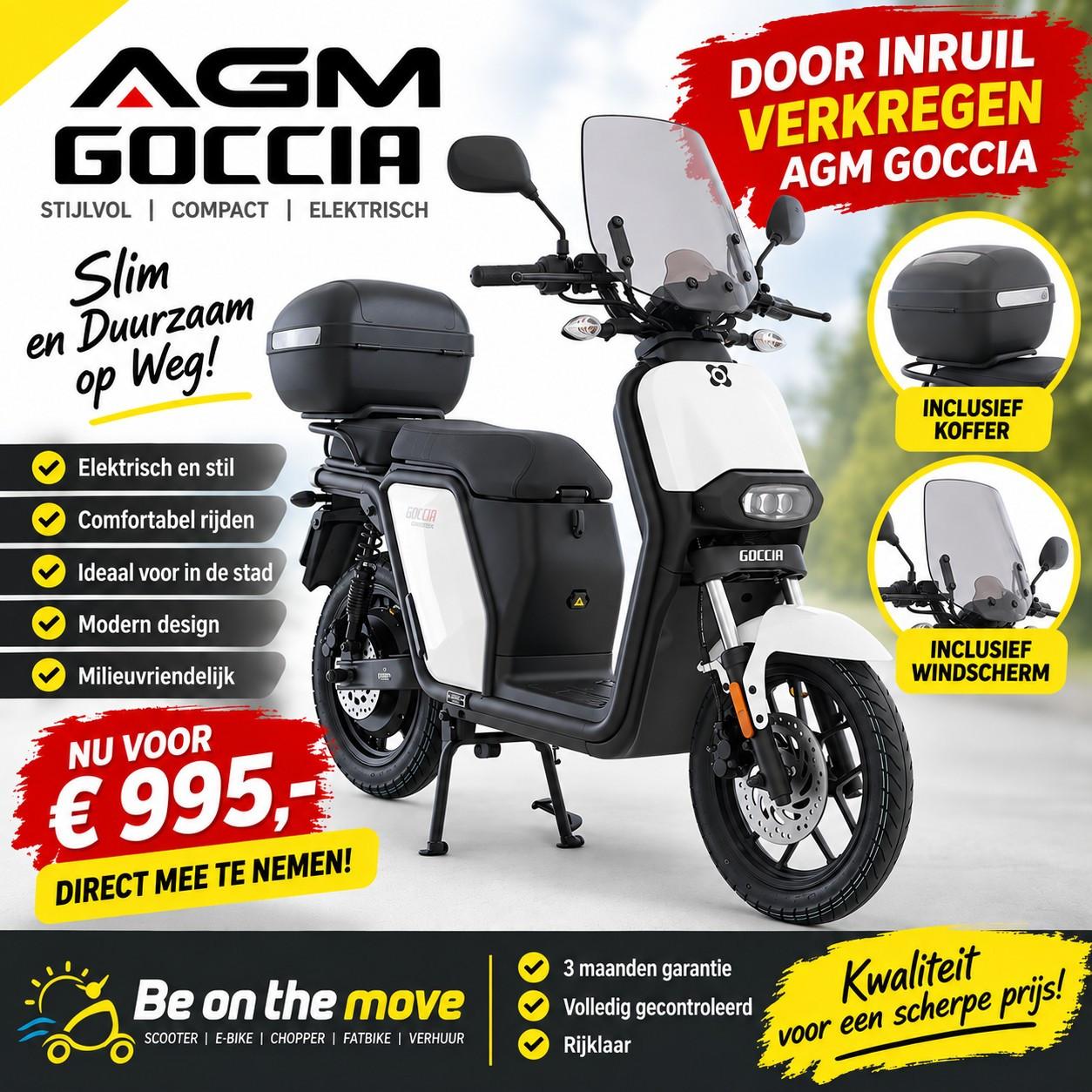 🛵⚡ AGM Goccia